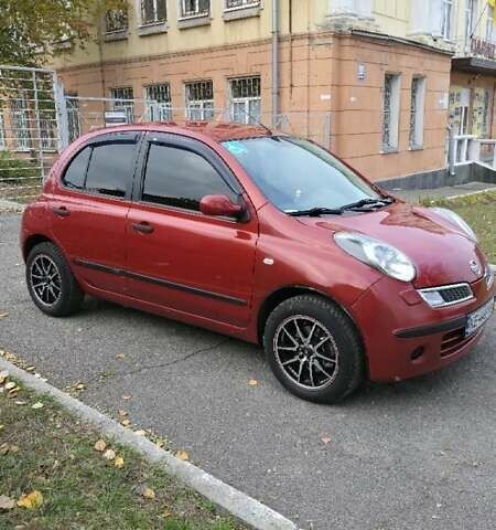 Красный Ниссан Микра, объемом двигателя 1.24 л и пробегом 187 тыс. км за 6500 $, фото 1 на Automoto.ua