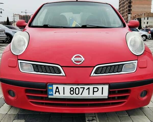 Красный Ниссан Микра, объемом двигателя 1.2 л и пробегом 118 тыс. км за 5500 $, фото 1 на Automoto.ua