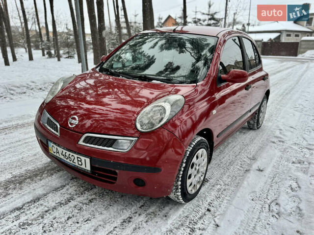 Красный Ниссан Микра, объемом двигателя 1.24 л и пробегом 137 тыс. км за 5800 $, фото 1 на Automoto.ua