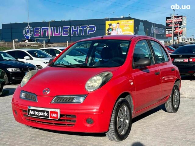 Красный Ниссан Микра, объемом двигателя 1.2 л и пробегом 154 тыс. км за 5790 $, фото 1 на Automoto.ua