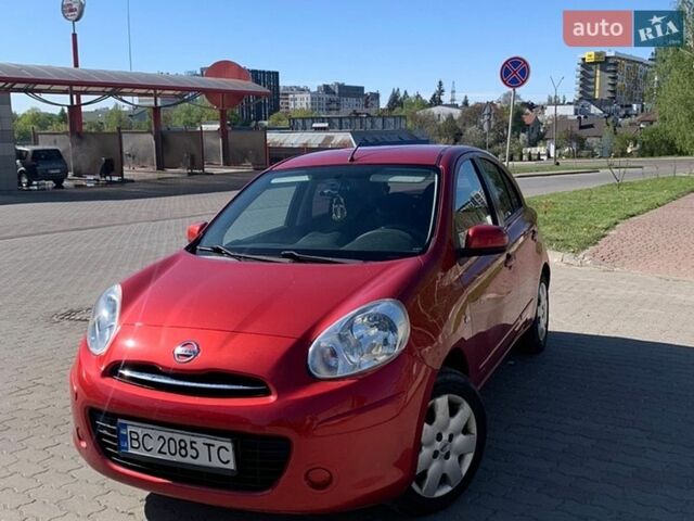 Красный Ниссан Микра, объемом двигателя 1.2 л и пробегом 176 тыс. км за 7200 $, фото 1 на Automoto.ua
