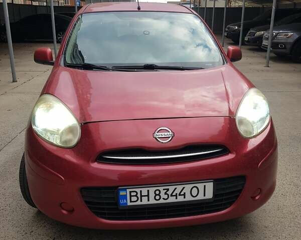 Красный Ниссан Микра, объемом двигателя 1.2 л и пробегом 87 тыс. км за 7500 $, фото 1 на Automoto.ua