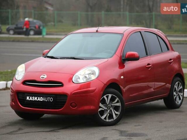 Красный Ниссан Микра, объемом двигателя 1.2 л и пробегом 81 тыс. км за 8800 $, фото 1 на Automoto.ua
