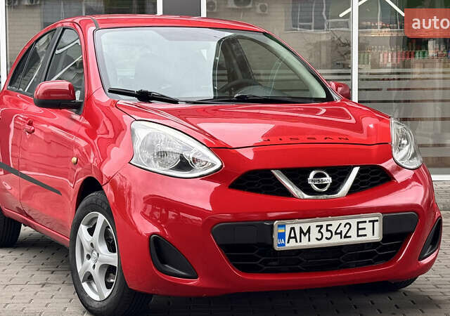 Червоний Ніссан Мікра, об'ємом двигуна 1.6 л та пробігом 206 тис. км за 8300 $, фото 1 на Automoto.ua