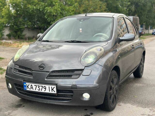 Сірий Ніссан Мікра, об'ємом двигуна 1.4 л та пробігом 139 тис. км за 4250 $, фото 1 на Automoto.ua
