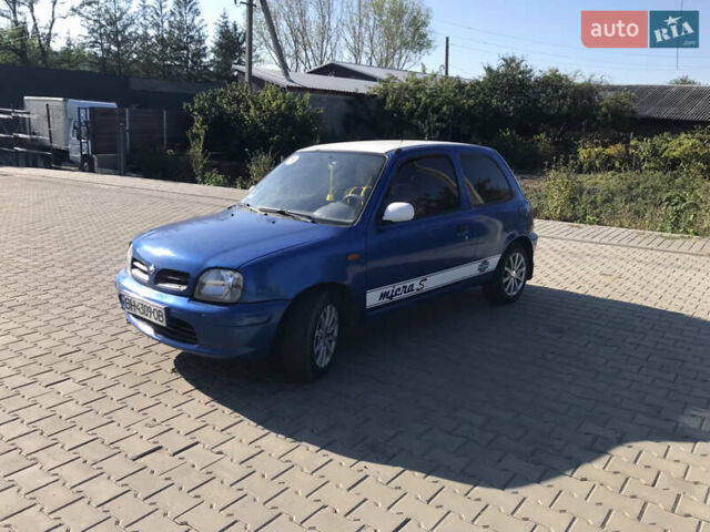 Синий Ниссан Микра, объемом двигателя 1 л и пробегом 184 тыс. км за 1200 $, фото 1 на Automoto.ua