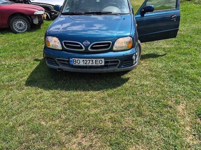 Синий Ниссан Микра, объемом двигателя 1 л и пробегом 244 тыс. км за 1550 $, фото 1 на Automoto.ua
