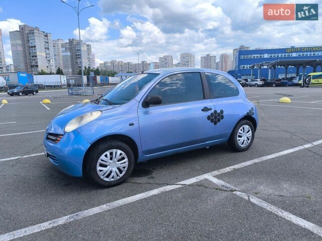 Синий Ниссан Микра, объемом двигателя 1.2 л и пробегом 148 тыс. км за 3200 $, фото 1 на Automoto.ua
