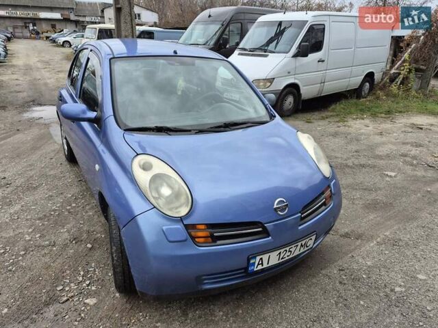 Синій Ніссан Мікра, об'ємом двигуна 1.24 л та пробігом 264 тис. км за 4300 $, фото 1 на Automoto.ua