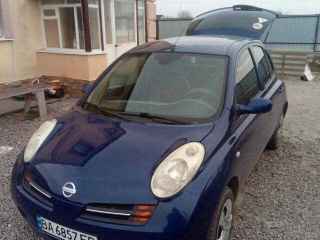 Синий Ниссан Микра, объемом двигателя 1.2 л и пробегом 200 тыс. км за 5000 $, фото 1 на Automoto.ua
