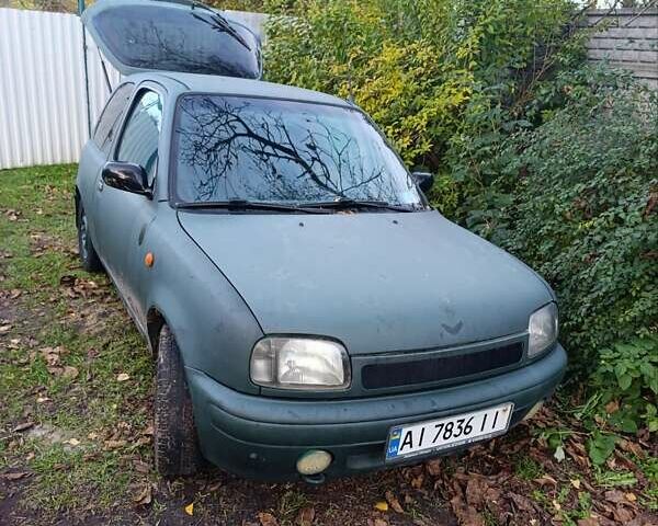 Зеленый Ниссан Микра, объемом двигателя 1 л и пробегом 77 тыс. км за 1500 $, фото 1 на Automoto.ua