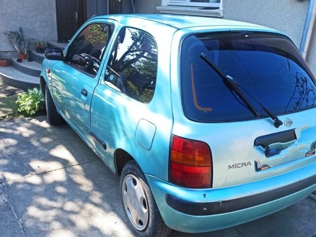 Зеленый Ниссан Микра, объемом двигателя 1 л и пробегом 202 тыс. км за 500 $, фото 1 на Automoto.ua