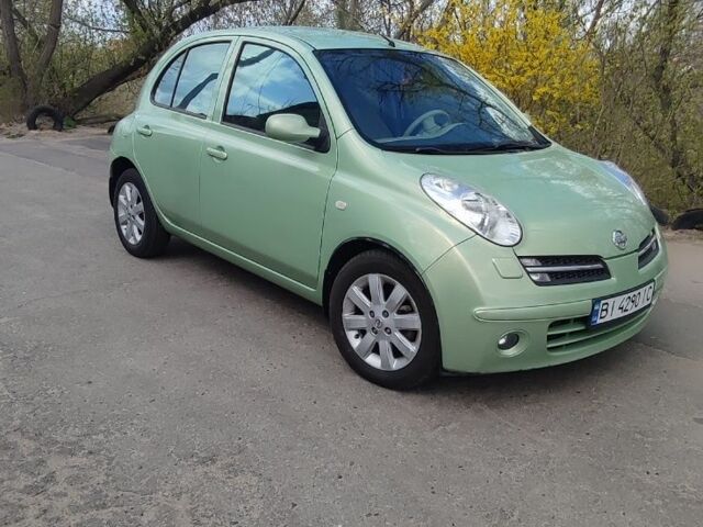 Зеленый Ниссан Микра, объемом двигателя 1.2 л и пробегом 170 тыс. км за 6200 $, фото 1 на Automoto.ua