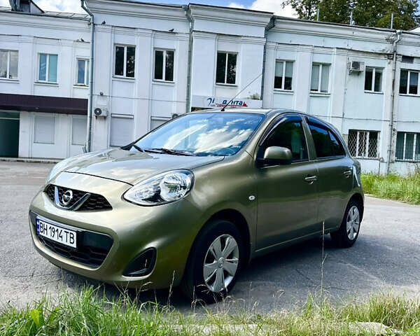 Зеленый Ниссан Микра, объемом двигателя 1.2 л и пробегом 64 тыс. км за 9500 $, фото 1 на Automoto.ua