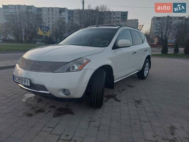 Белый Ниссан Мурано, объемом двигателя 3.5 л и пробегом 180 тыс. км за 5599 $, фото 1 на Automoto.ua