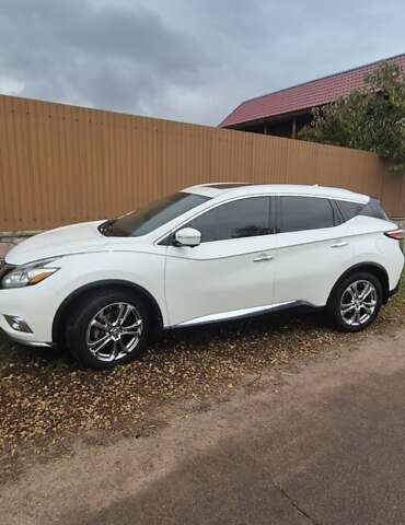 Белый Ниссан Мурано, объемом двигателя 3.5 л и пробегом 158 тыс. км за 18500 $, фото 1 на Automoto.ua