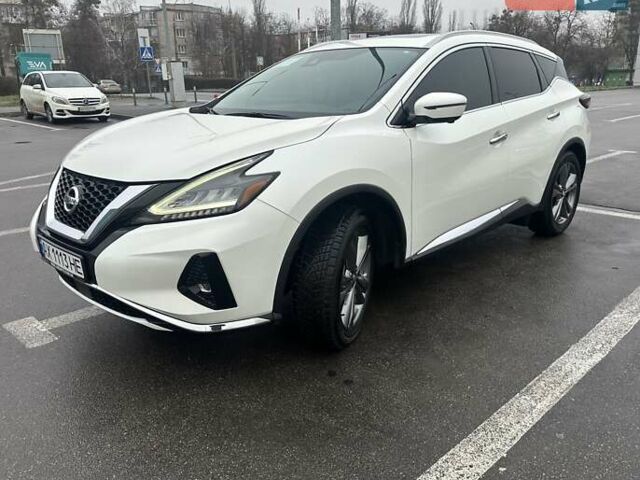 Белый Ниссан Мурано, объемом двигателя 3.5 л и пробегом 73 тыс. км за 27999 $, фото 1 на Automoto.ua