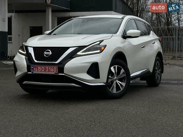 Белый Ниссан Мурано, объемом двигателя 3.5 л и пробегом 57 тыс. км за 19000 $, фото 1 на Automoto.ua