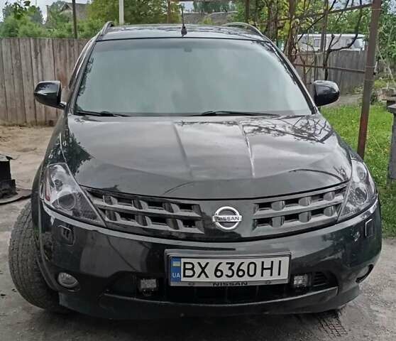Черный Ниссан Мурано, объемом двигателя 3.5 л и пробегом 228 тыс. км за 6200 $, фото 1 на Automoto.ua