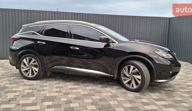 Черный Ниссан Мурано, объемом двигателя 3.5 л и пробегом 96 тыс. км за 21400 $, фото 1 на Automoto.ua