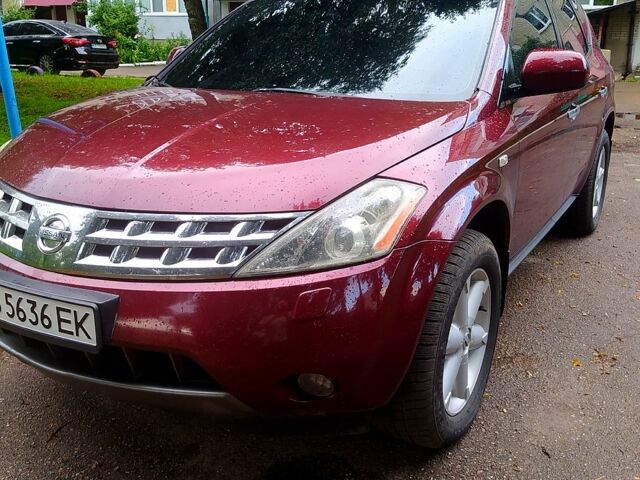 Красный Ниссан Мурано, объемом двигателя 3.5 л и пробегом 380 тыс. км за 6999 $, фото 1 на Automoto.ua