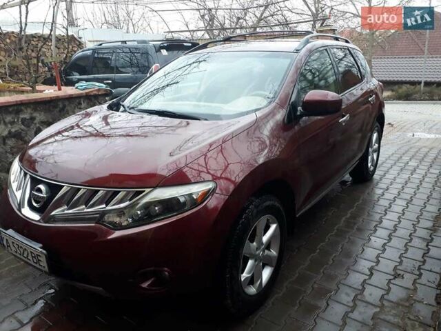 Красный Ниссан Мурано, объемом двигателя 3.5 л и пробегом 144 тыс. км за 9800 $, фото 1 на Automoto.ua