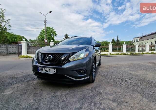 Серый Ниссан Мурано, объемом двигателя 3.5 л и пробегом 217 тыс. км за 14500 $, фото 1 на Automoto.ua