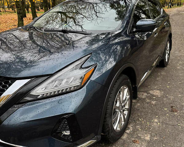 Синий Ниссан Мурано, объемом двигателя 3.5 л и пробегом 110 тыс. км за 17999 $, фото 1 на Automoto.ua