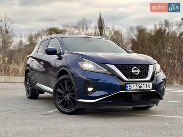 Синий Ниссан Мурано, объемом двигателя 3.5 л и пробегом 70 тыс. км за 22000 $, фото 1 на Automoto.ua