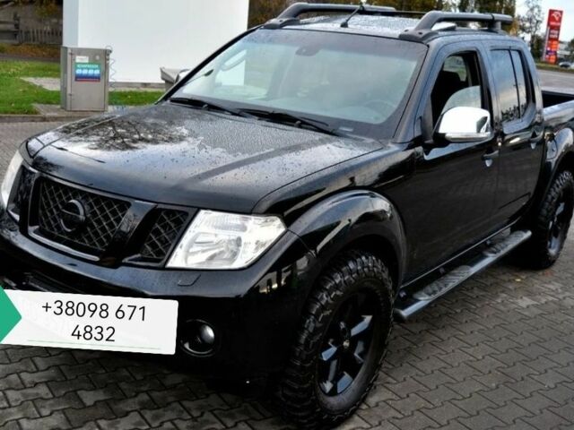 Черный Ниссан Навара, объемом двигателя 2.5 л и пробегом 250 тыс. км за 4300 $, фото 1 на Automoto.ua