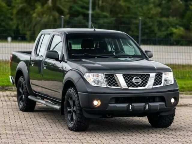 Черный Ниссан Навара, объемом двигателя 2.5 л и пробегом 221 тыс. км за 3700 $, фото 1 на Automoto.ua