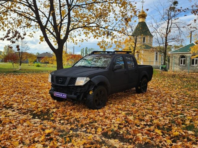 Черный Ниссан Навара, объемом двигателя 2.5 л и пробегом 260 тыс. км за 4200 $, фото 1 на Automoto.ua