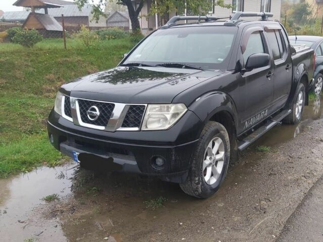 Черный Ниссан Навара, объемом двигателя 2.5 л и пробегом 250 тыс. км за 6200 $, фото 1 на Automoto.ua