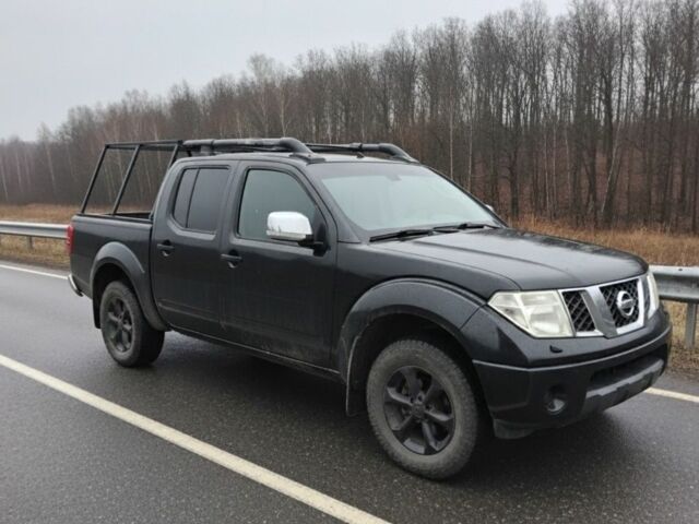 Черный Ниссан Навара, объемом двигателя 2.5 л и пробегом 280 тыс. км за 5500 $, фото 1 на Automoto.ua