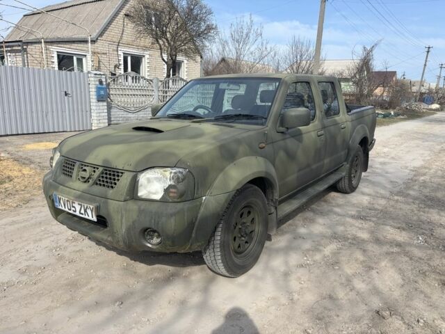 Синий Ниссан Навара, объемом двигателя 2.5 л и пробегом 128 тыс. км за 4300 $, фото 1 на Automoto.ua
