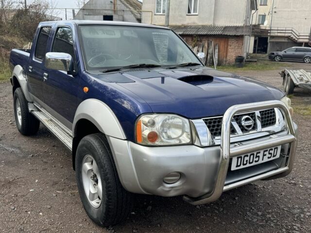 Синий Ниссан Навара, объемом двигателя 2.5 л и пробегом 140 тыс. км за 4999 $, фото 1 на Automoto.ua
