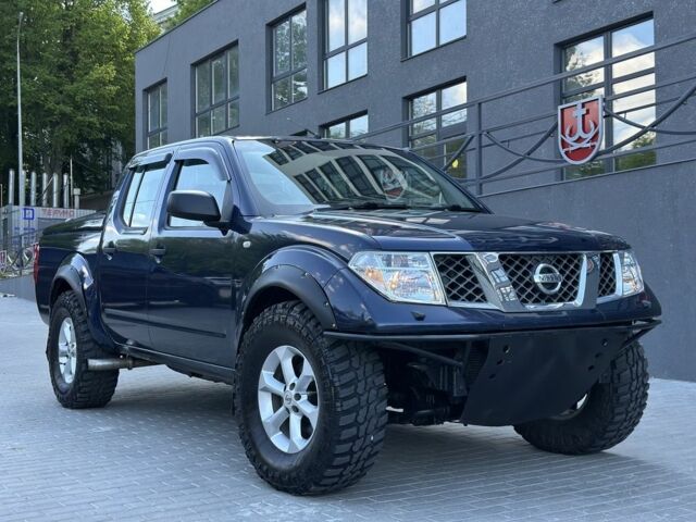 Синий Ниссан Навара, объемом двигателя 2.5 л и пробегом 98 тыс. км за 8899 $, фото 1 на Automoto.ua