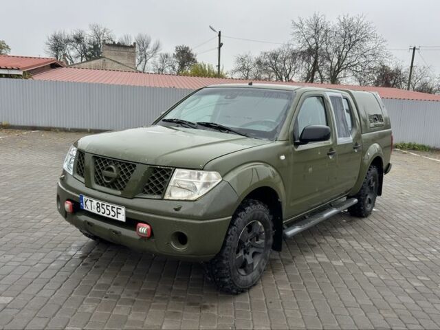 Зеленый Ниссан Навара, объемом двигателя 2.5 л и пробегом 300 тыс. км за 5800 $, фото 1 на Automoto.ua