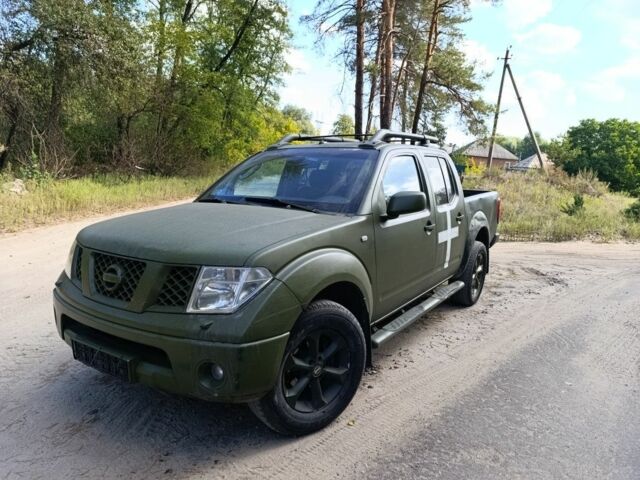 Зеленый Ниссан Навара, объемом двигателя 2.5 л и пробегом 333 тыс. км за 4500 $, фото 1 на Automoto.ua