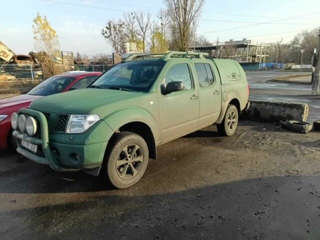 Зеленый Ниссан Навара, объемом двигателя 2.5 л и пробегом 167 тыс. км за 5906 $, фото 1 на Automoto.ua