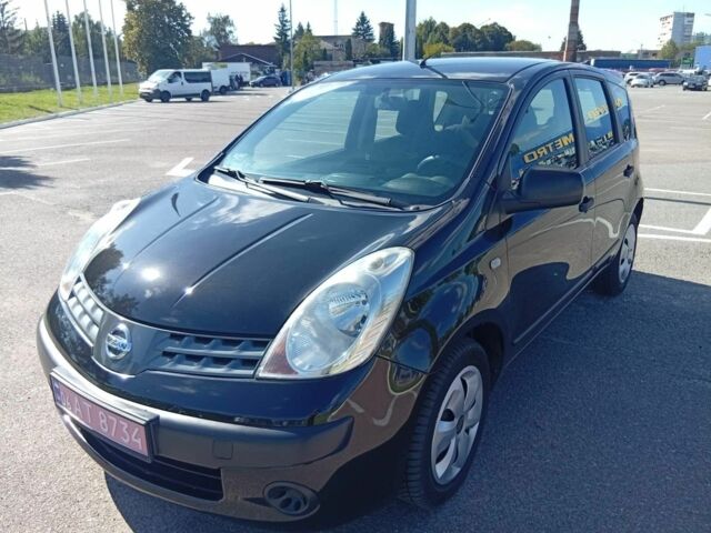 Черный Ниссан Ноут, объемом двигателя 1.4 л и пробегом 169 тыс. км за 4800 $, фото 1 на Automoto.ua