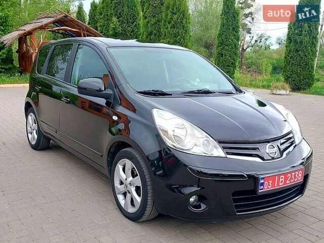 Черный Ниссан Ноут, объемом двигателя 1.39 л и пробегом 195 тыс. км за 5900 $, фото 1 на Automoto.ua