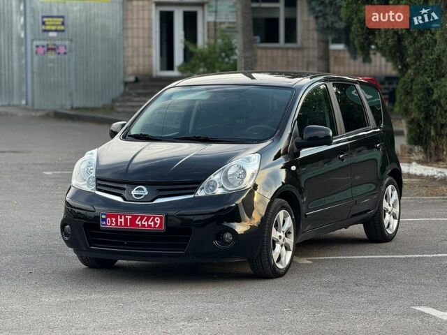 Черный Ниссан Ноут, объемом двигателя 1.39 л и пробегом 195 тыс. км за 5450 $, фото 1 на Automoto.ua