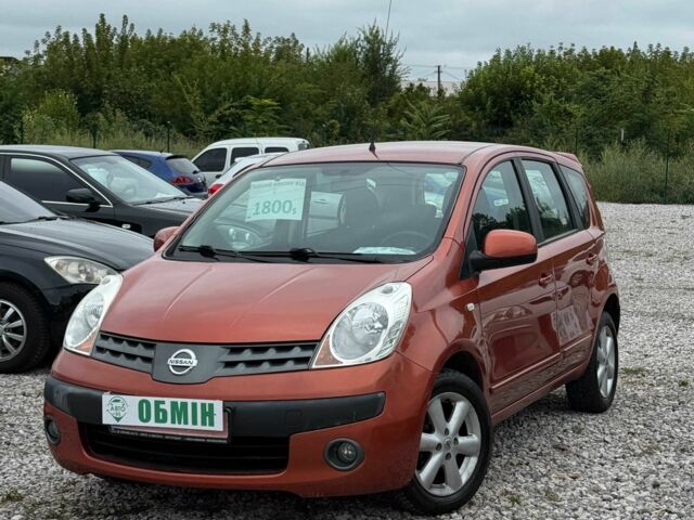 Червоний Ніссан Ноут, об'ємом двигуна 1.4 л та пробігом 236 тис. км за 5200 $, фото 1 на Automoto.ua