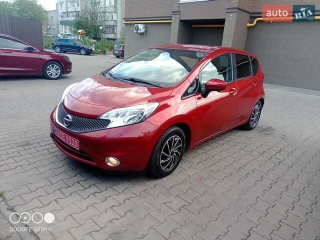 Красный Ниссан Ноут, объемом двигателя 1.5 л и пробегом 314 тыс. км за 7999 $, фото 1 на Automoto.ua