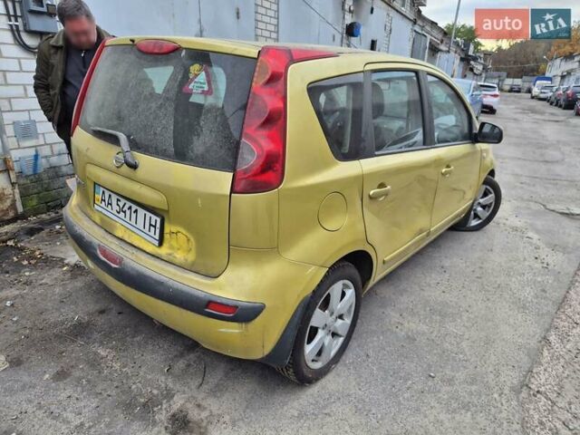 Ниссан Ноут 2007 в Киеве на Automoto.ua Желтый Ниссан Ноут, объемом двигателя 1.6 л и пробегом 113 тыс. км за 4200 $, фото 1 на Automoto.ua