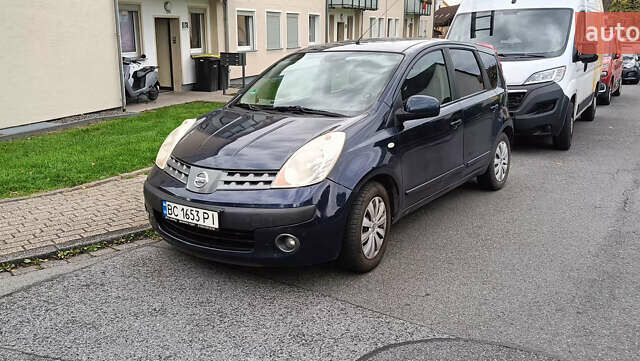 Синий Ниссан Ноут, объемом двигателя 1.46 л и пробегом 228 тыс. км за 3999 $, фото 1 на Automoto.ua