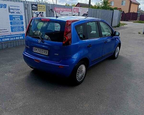 Синий Ниссан Ноут, объемом двигателя 1.4 л и пробегом 253 тыс. км за 5900 $, фото 1 на Automoto.ua