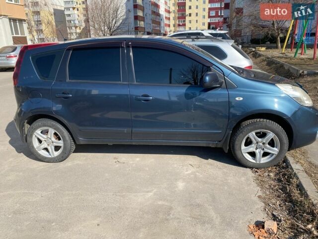 Синий Ниссан Ноут, объемом двигателя 1.4 л и пробегом 180 тыс. км за 6500 $, фото 1 на Automoto.ua