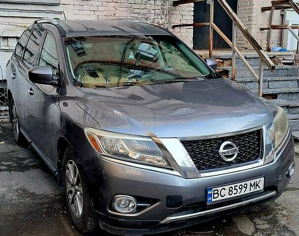 Сірий Ніссан Патфайндер, об'ємом двигуна 3.5 л та пробігом 99 тис. км за 13000 $, фото 1 на Automoto.ua